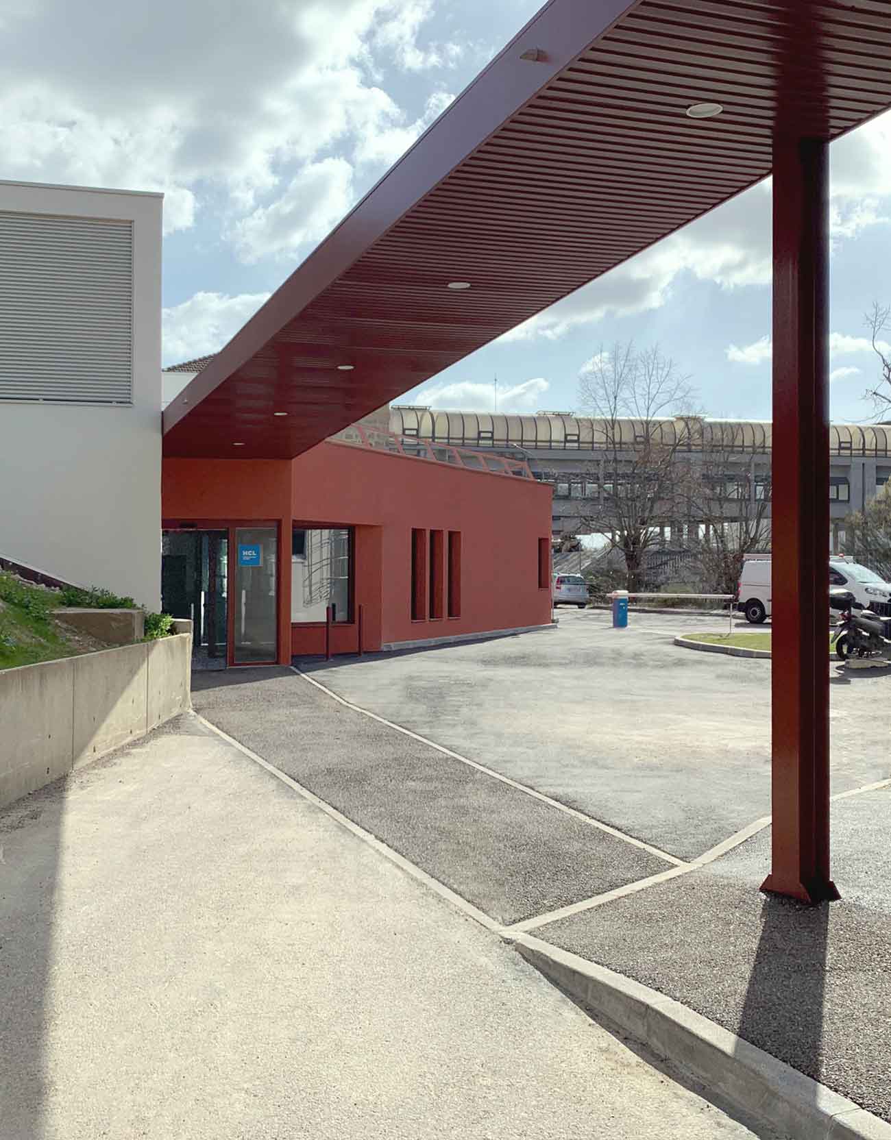 Hospices Civils de Lyon - Construction d’un centre de radiothérapie – IRM Linac Couloir