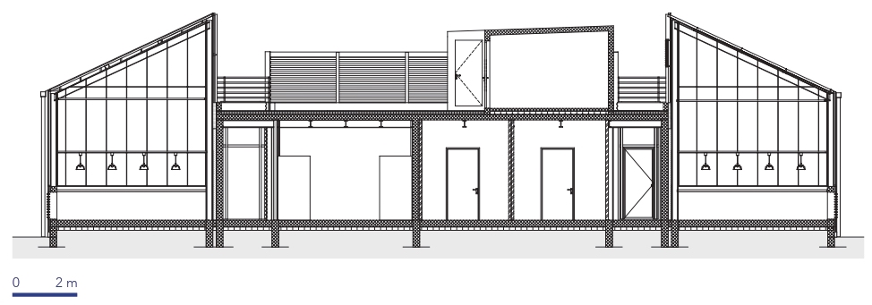 Université Grenoble Alpes - Construction de serres de recherche de biologie végétale