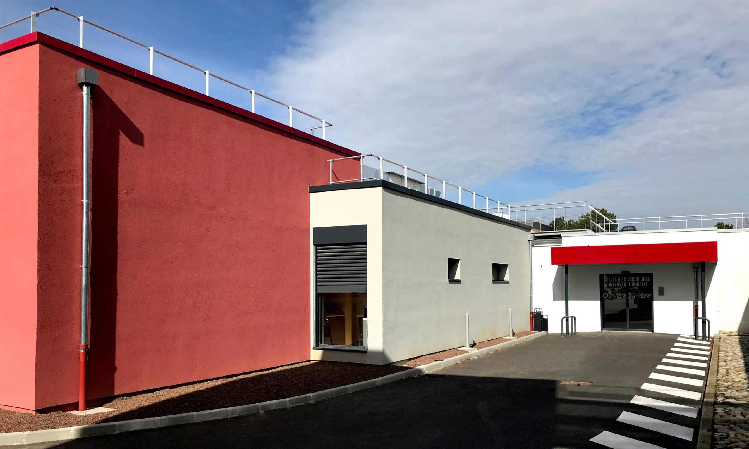 Hôpital Nord Ouest - Construction d'un bloc de coronarographie