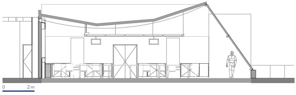 CHMS - Restructuration de la Salle du Conseil - Coupe