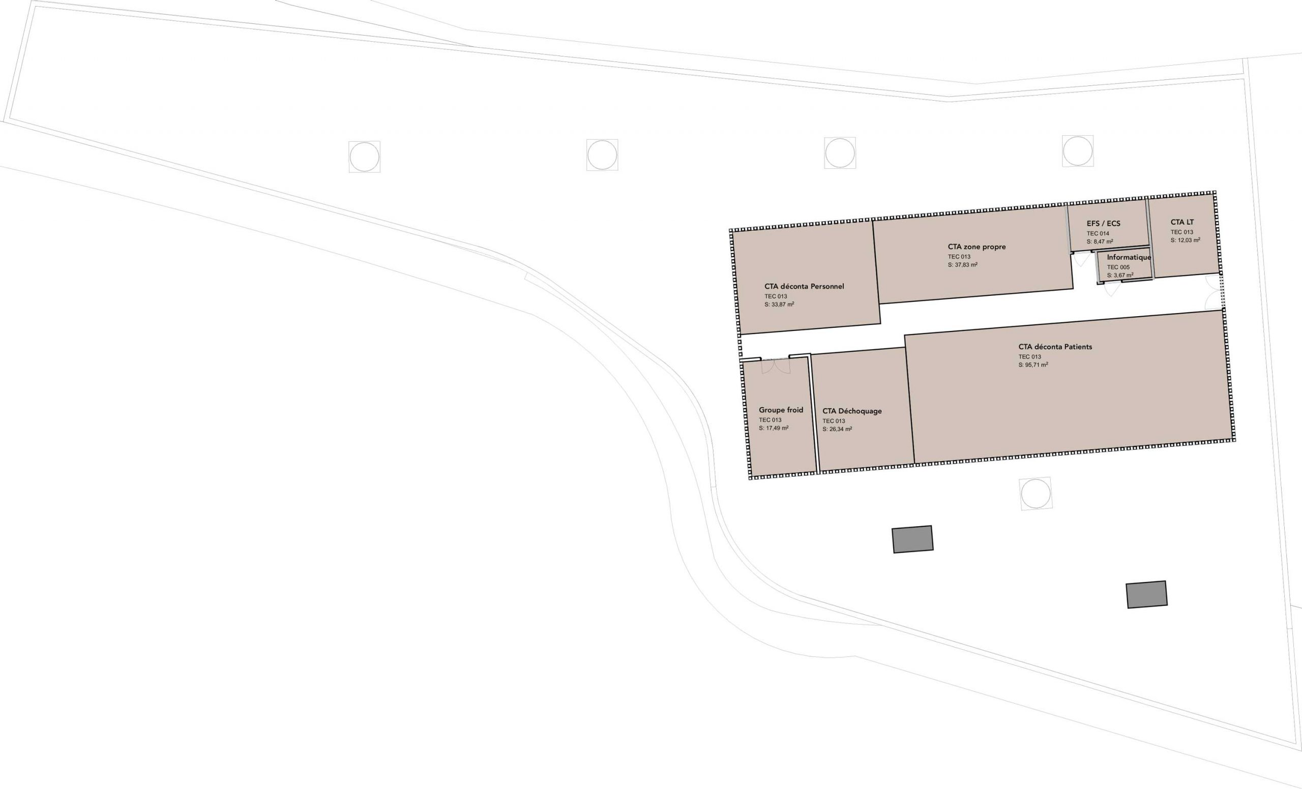 HIA Saint-Anne - Construction d'un Centre de Traitement des Blessés Radio et Chimiquement Contaminés CTBR2C