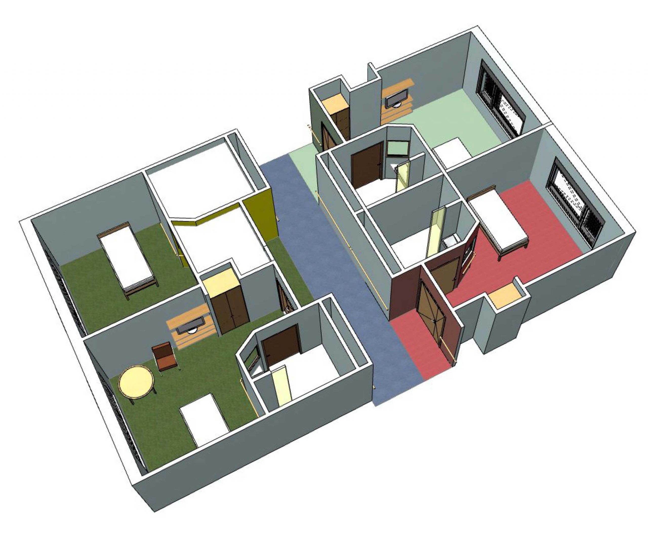 SVP - Reconstruction d'une EHPAD - Chambre