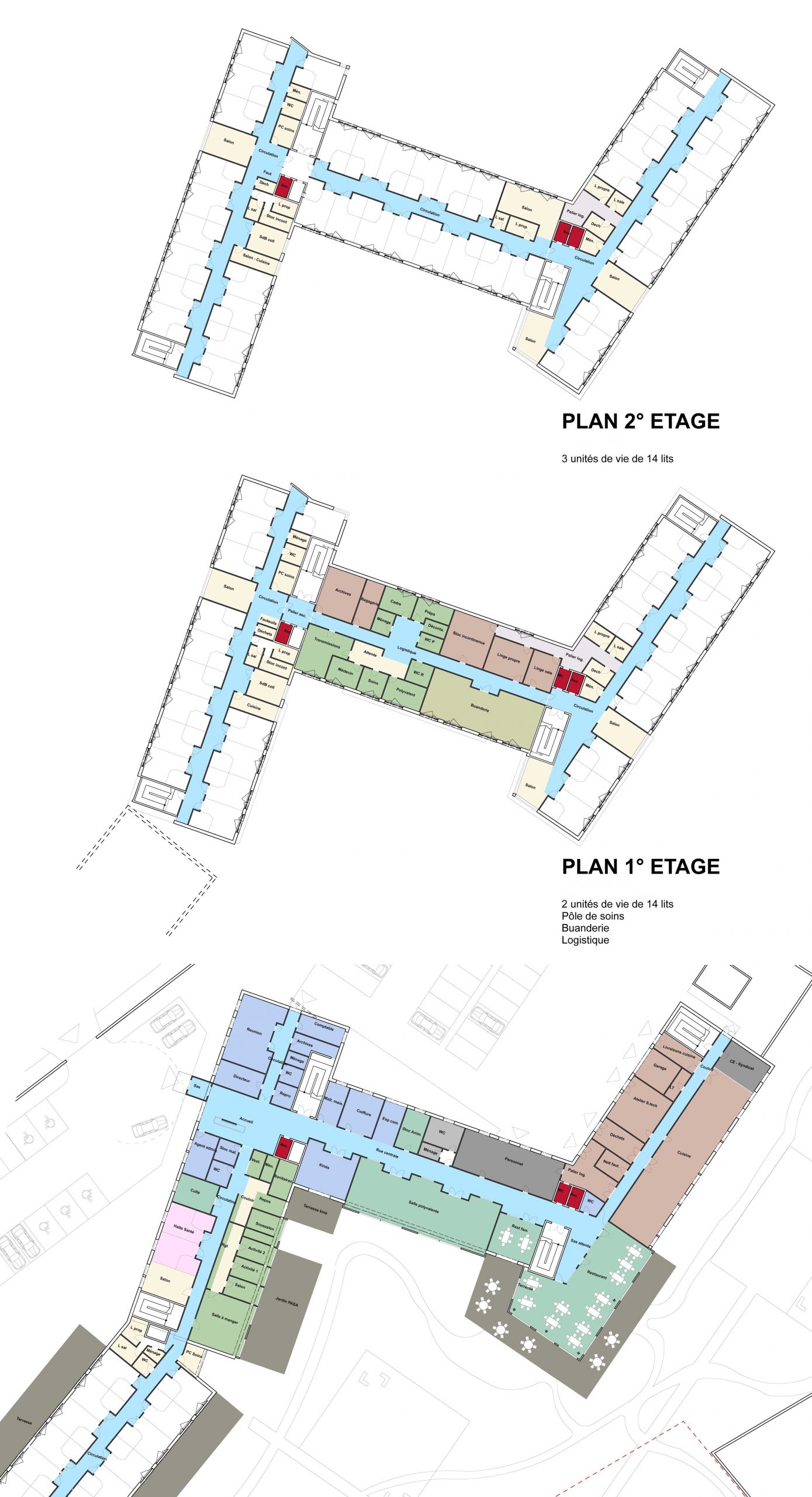 SVP - Reconstruction d'une EHPAD - Plans